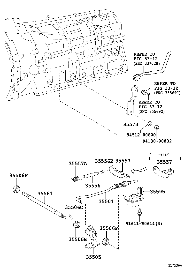  MARK X |  THROTTLE LINK VALVE LEVER ATM