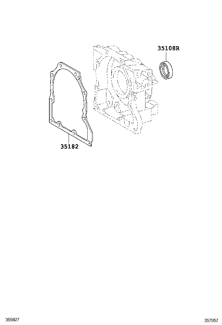 DYNA TOYOACE |  EXTENSION HOUSING ATM