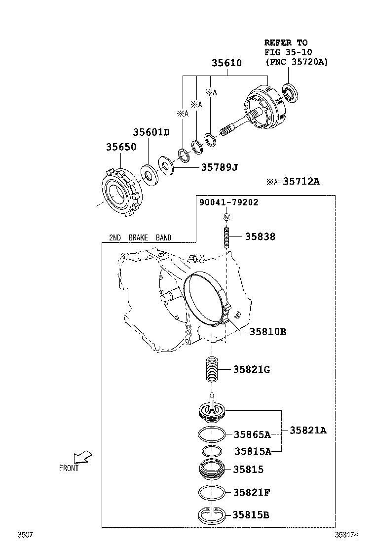  PIXIS VAN |  BRAKE BAND MULTIPLE DISC CLUTCH ATM