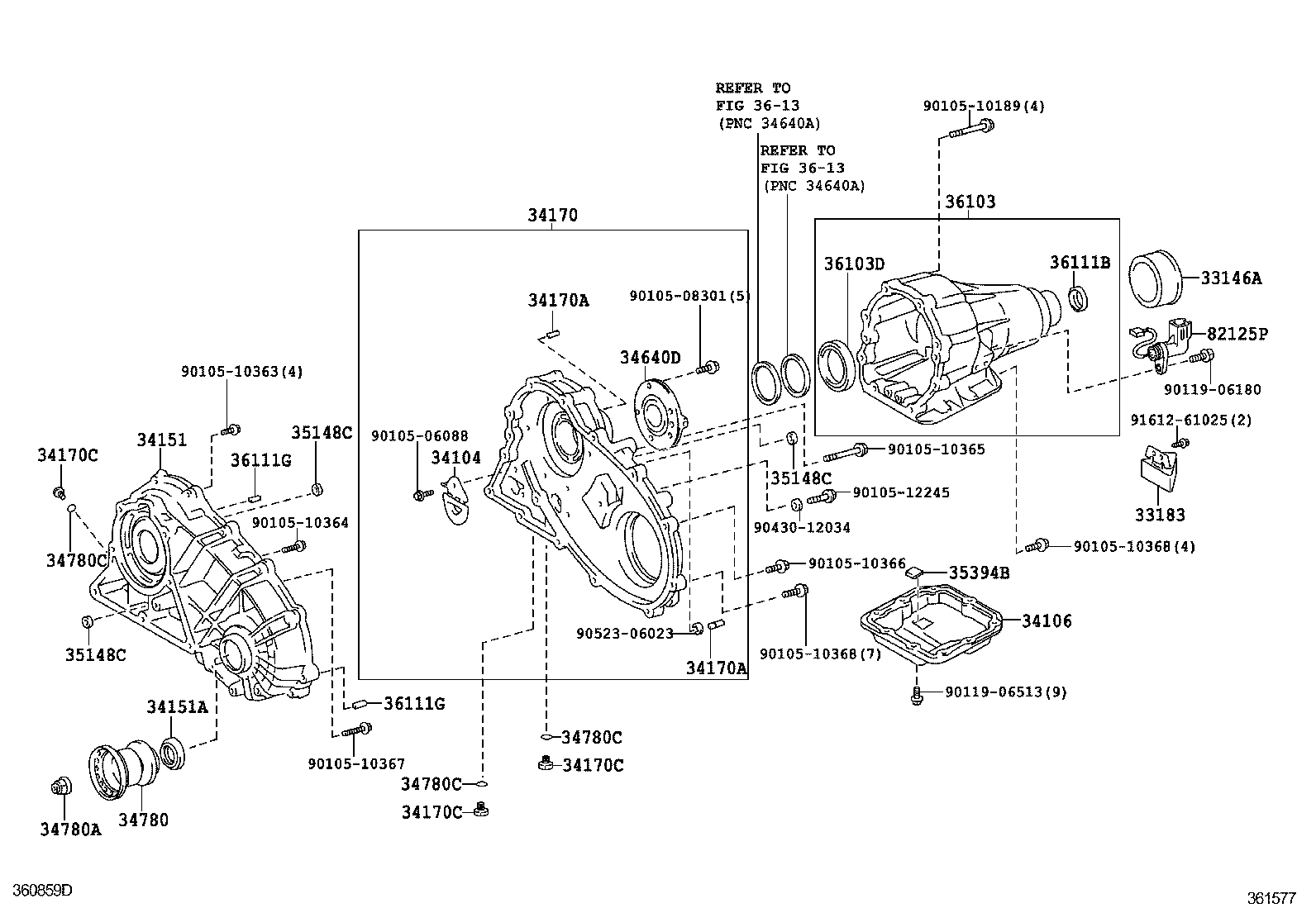  MARK X |  TRANSFER CASE EXTENSION HOUSING