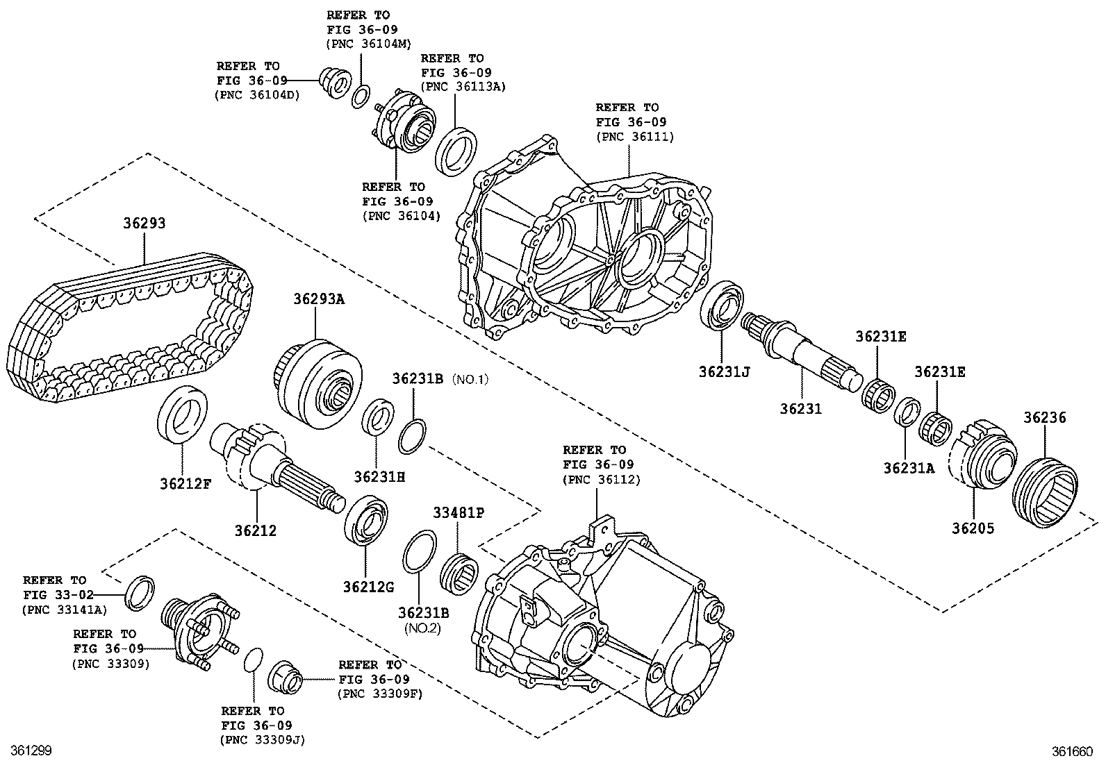  DYNA TOYOACE |  TRANSFER GEAR