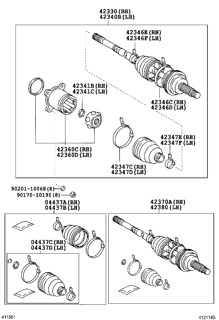  ISIS |  REAR AXLE SHAFT HUB