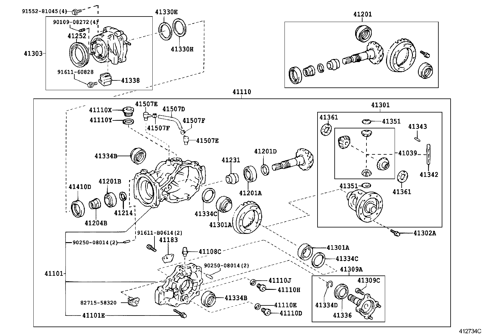  ISIS |  REAR AXLE HOUSING DIFFERENTIAL