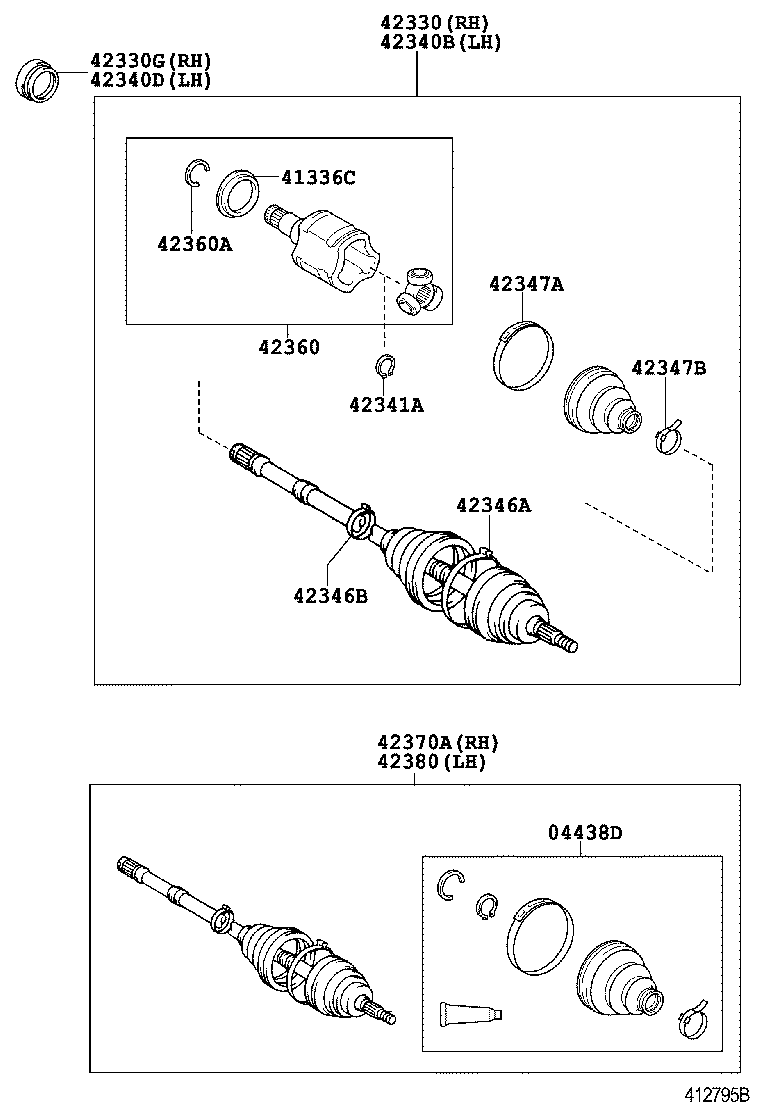  MARK X ZIO |  REAR AXLE SHAFT HUB