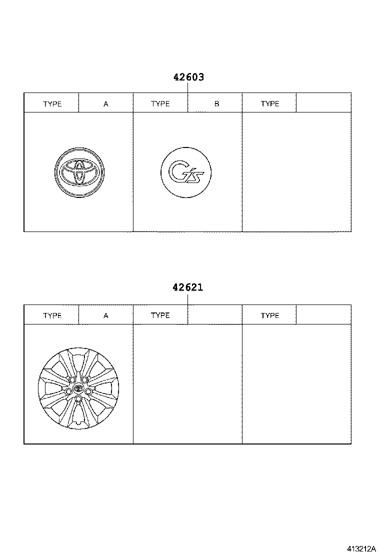  MARK X |  DISC WHEEL WHEEL CAP