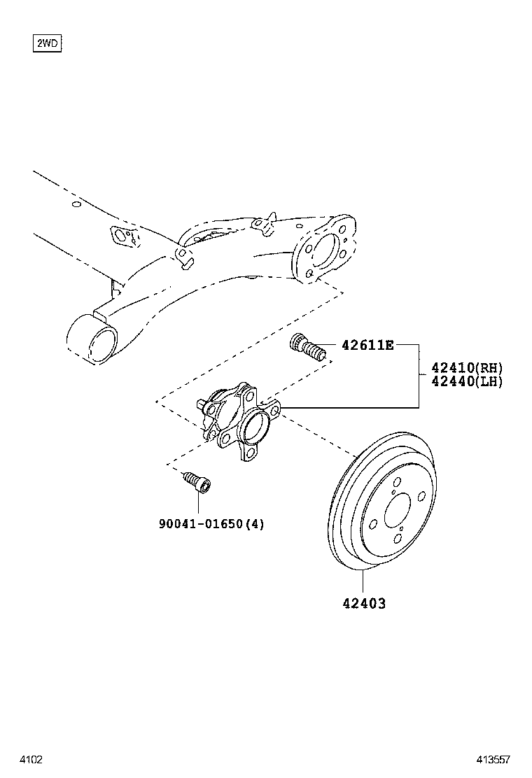  PIXIS EPOCH |  REAR AXLE SHAFT HUB