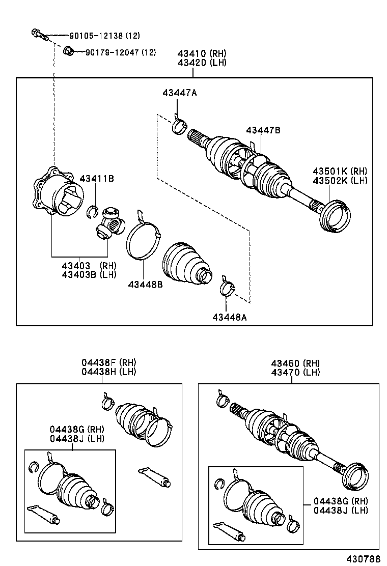  DYNA TOYOACE |  FRONT DRIVE SHAFT