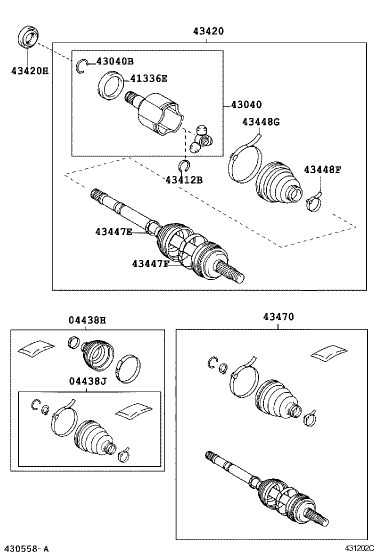  SIENTA |  FRONT DRIVE SHAFT