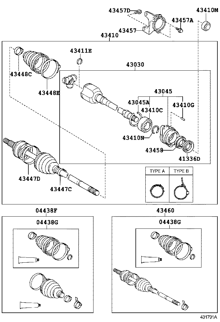  MARK X ZIO |  FRONT DRIVE SHAFT
