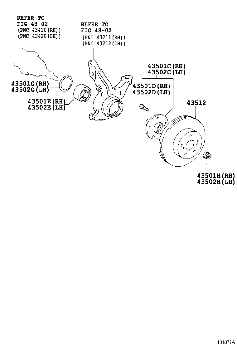  PREMIO ALLION |  FRONT AXLE HUB