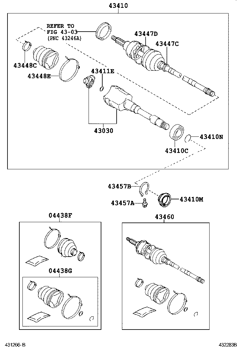  MARK X |  FRONT DRIVE SHAFT
