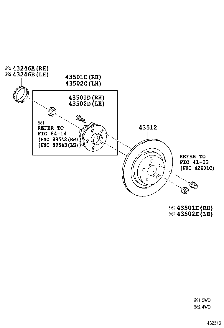  CROWN |  FRONT AXLE HUB