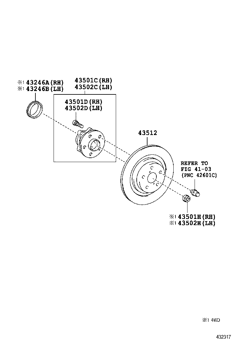  CROWN |  FRONT AXLE HUB