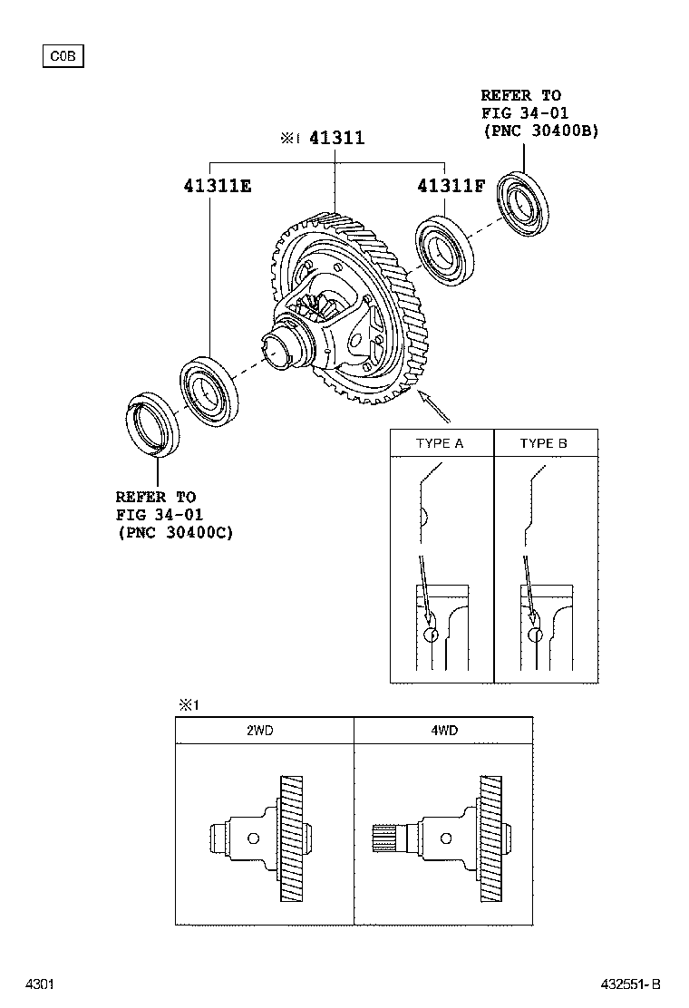  PIXIS EPOCH |  FRONT AXLE HOUSING DIFFERENTIAL