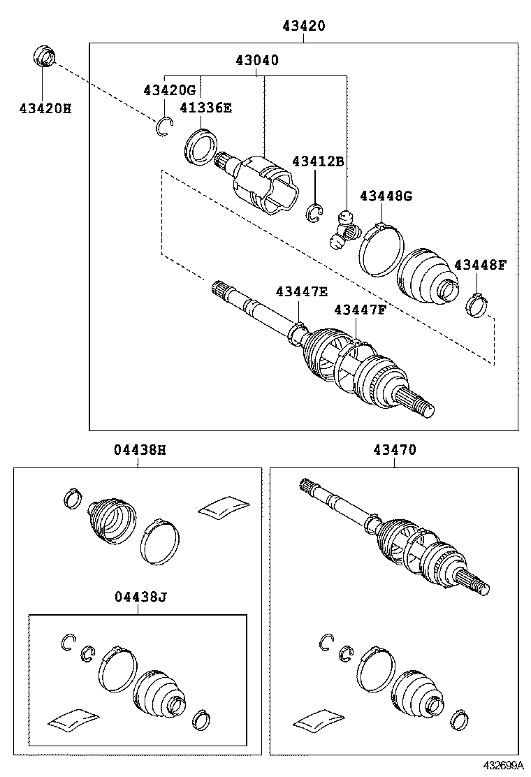  PORTE SPADE |  FRONT DRIVE SHAFT