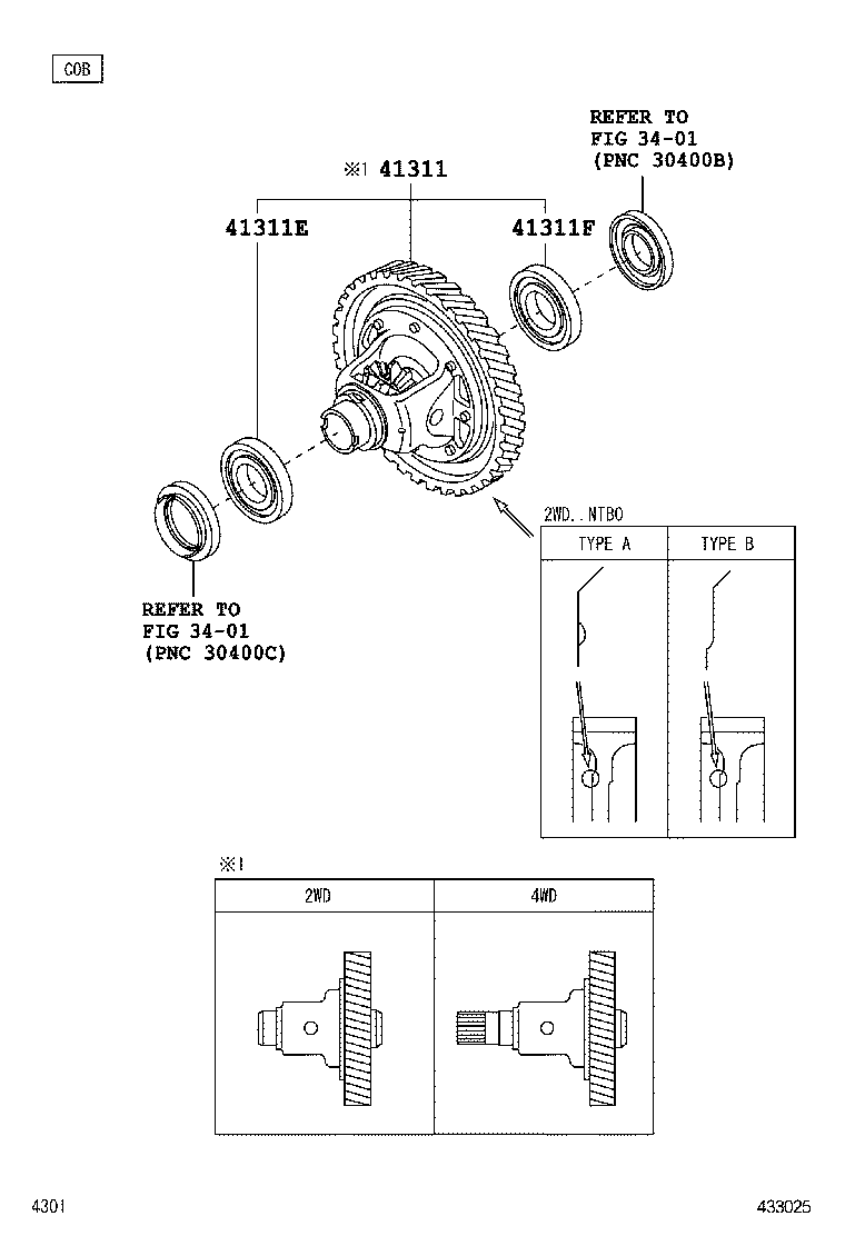  PIXIS SPACE |  FRONT AXLE HOUSING DIFFERENTIAL