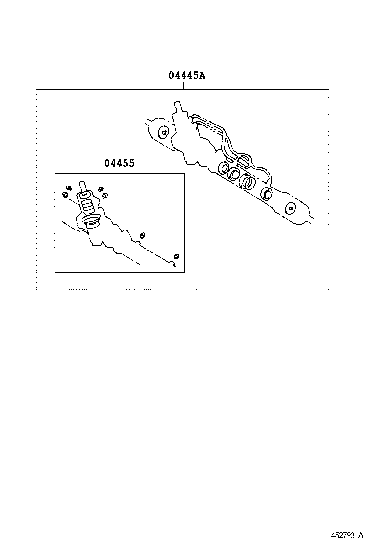  CROWN COMFORT SED |  FRONT STEERING GEAR LINK