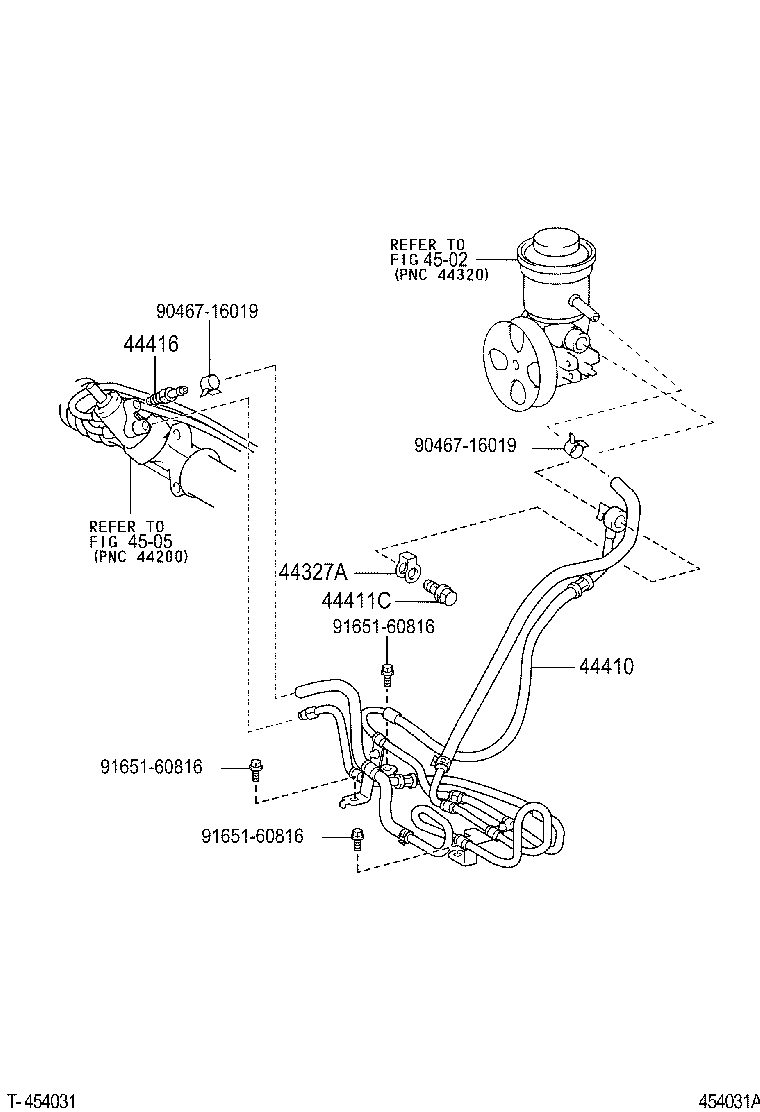  HIACE REGIUSACE |  POWER STEERING TUBE