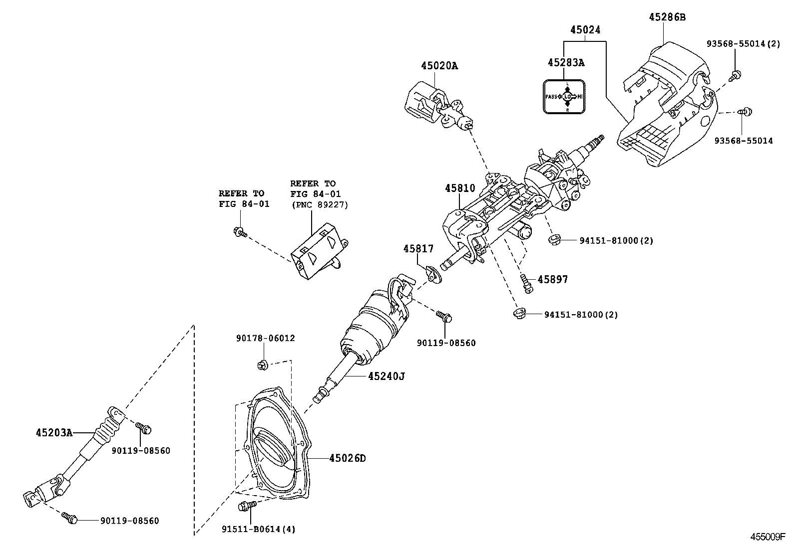  LAND CRUISER 200 202 |  STEERING COLUMN SHAFT