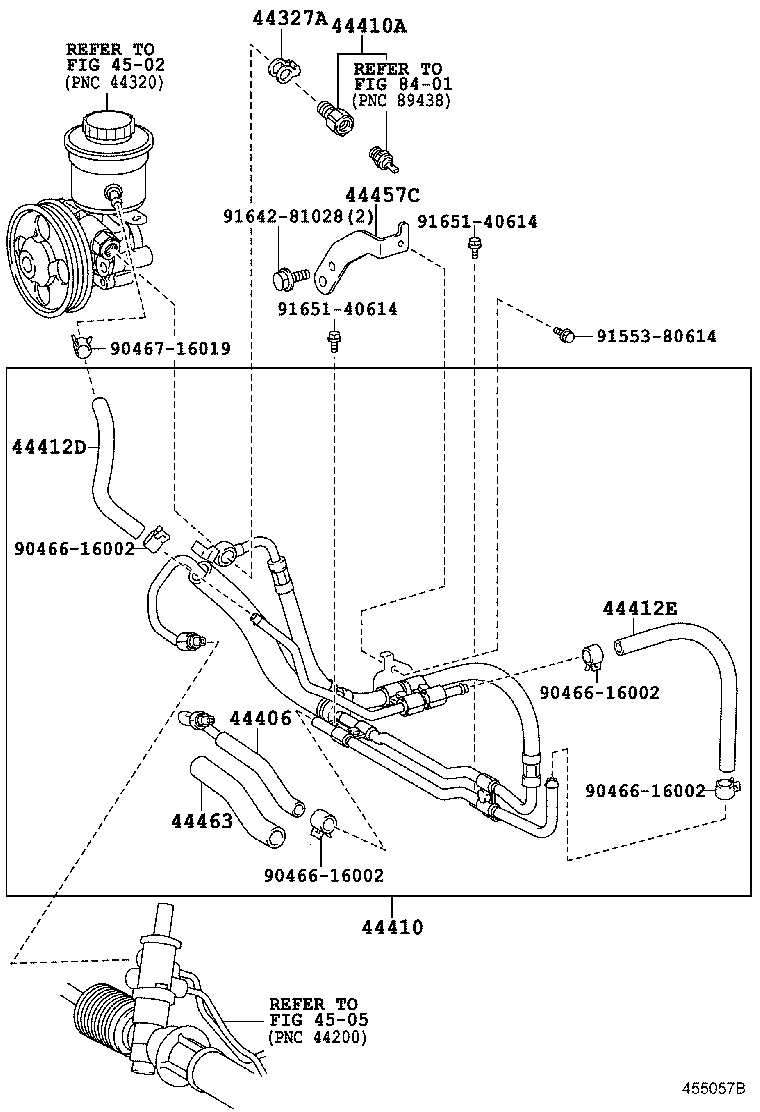  CROWN COMFORT SED |  POWER STEERING TUBE