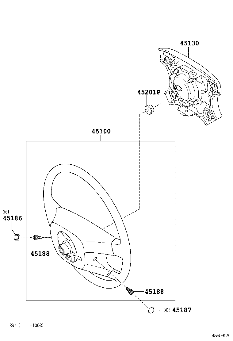  CROWN COMFORT SED |  STEERING WHEEL