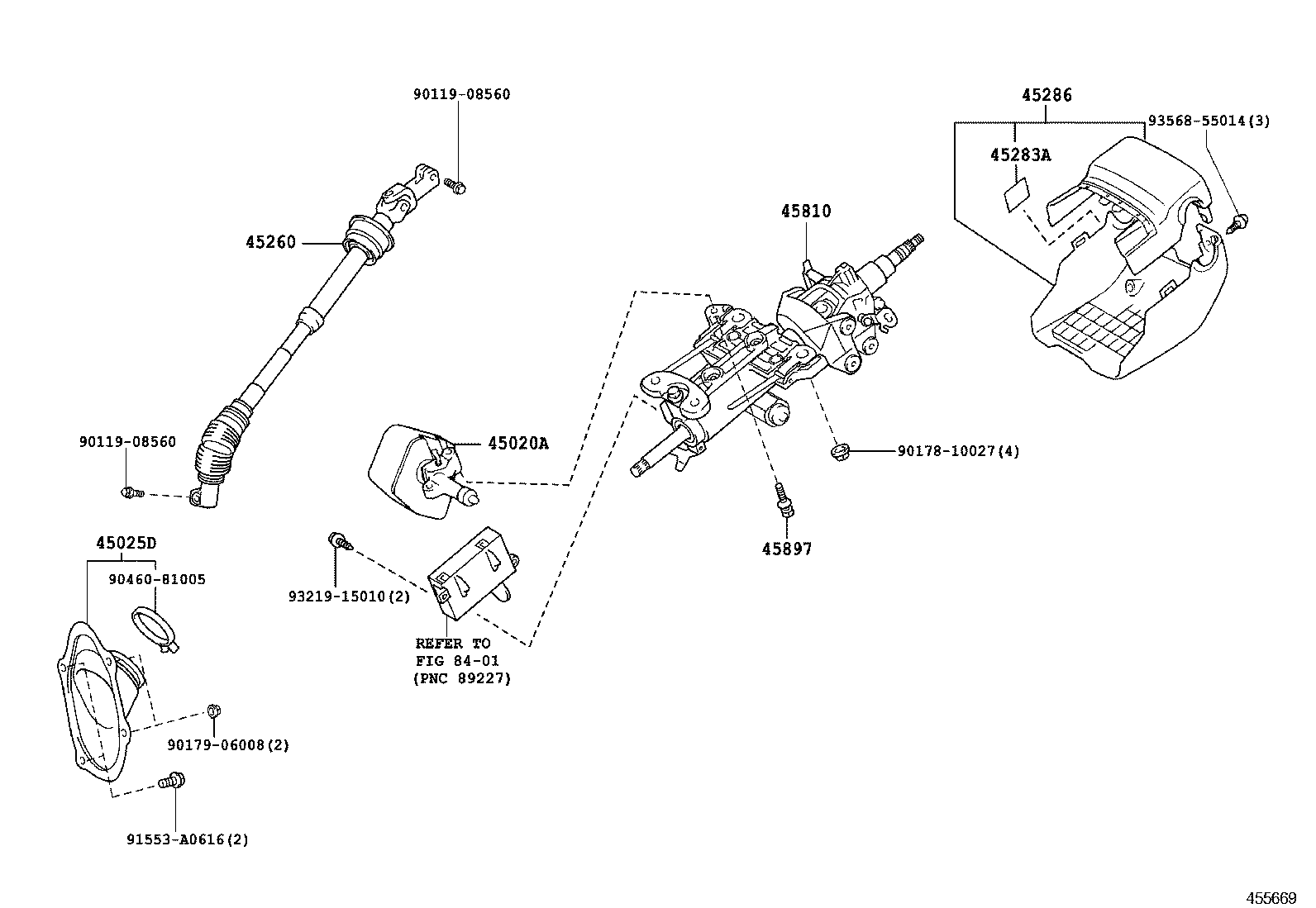  CROWN |  STEERING COLUMN SHAFT
