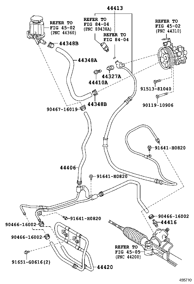  FJ CRUISER |  POWER STEERING TUBE