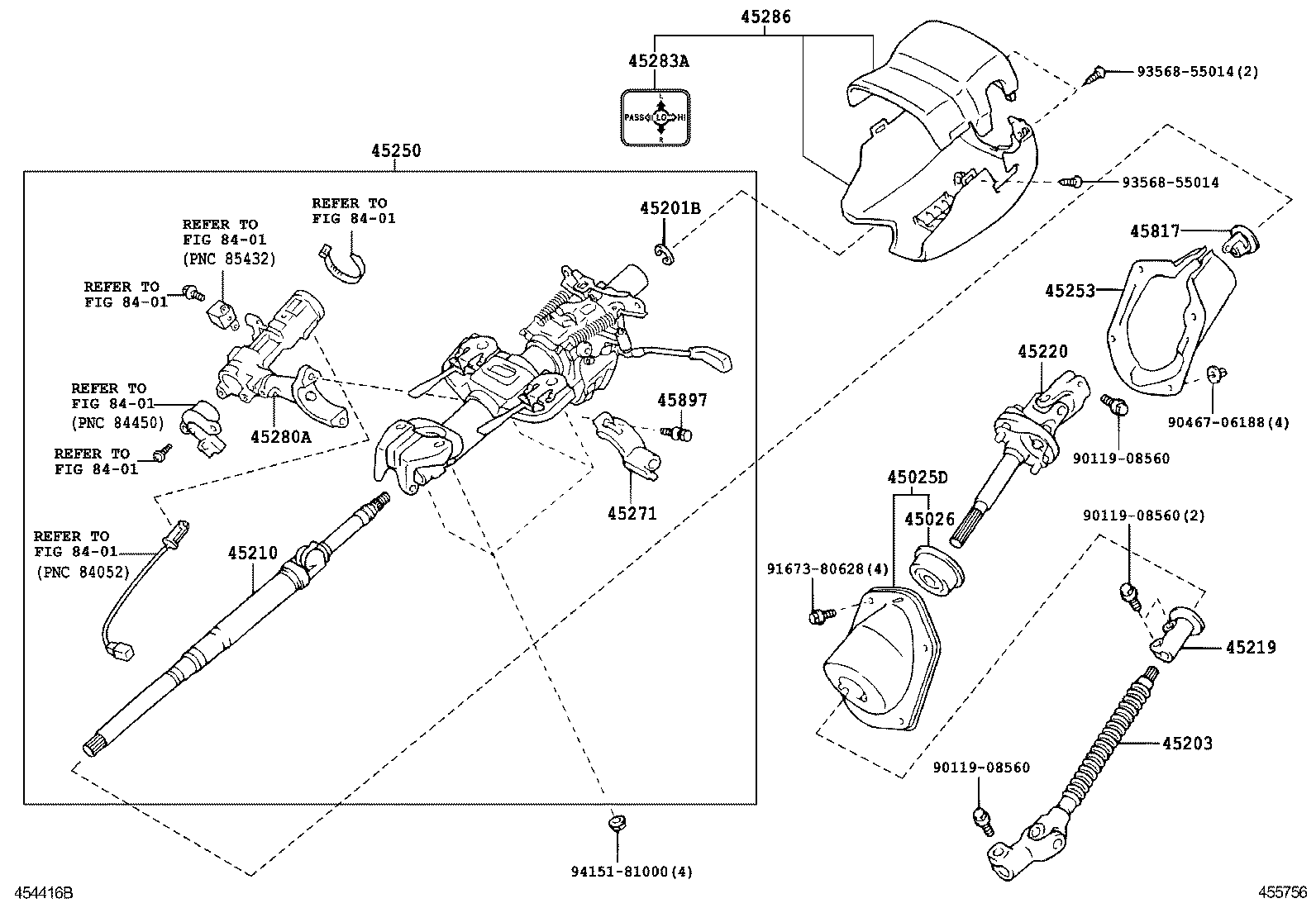  FJ CRUISER |  STEERING COLUMN SHAFT