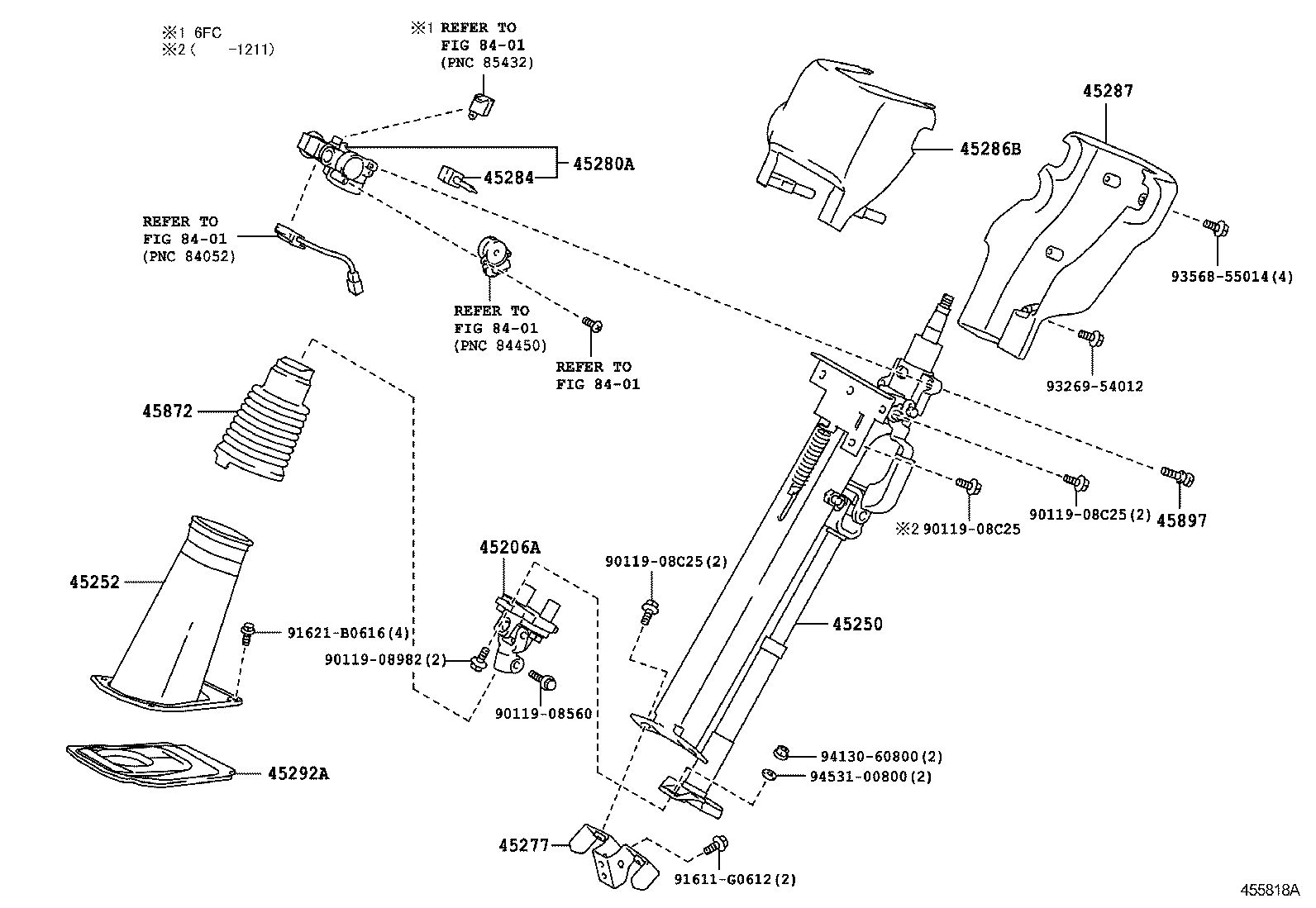  DYNA TOYOACE |  STEERING COLUMN SHAFT