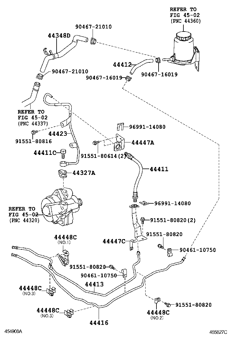  DYNA TOYOACE |  POWER STEERING TUBE