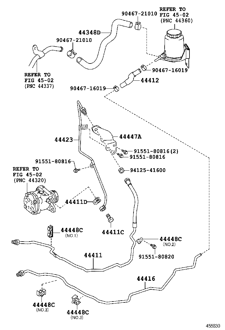  DYNA TOYOACE |  POWER STEERING TUBE
