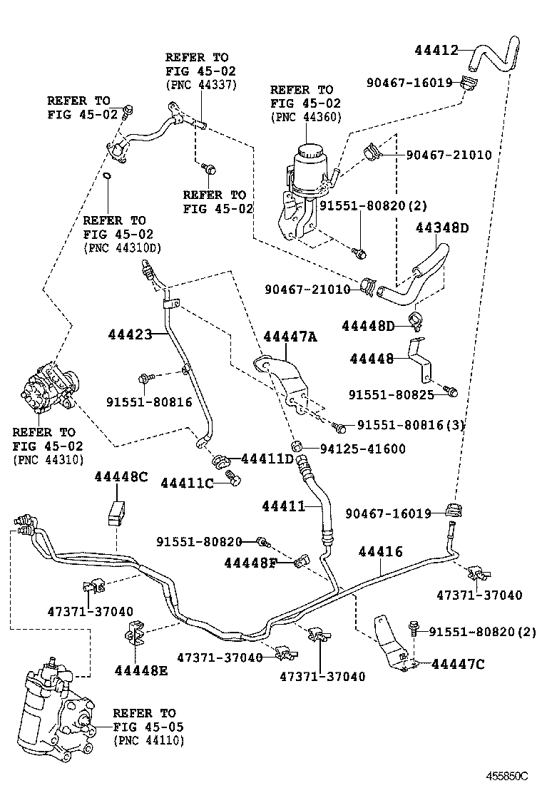  DYNA TOYOACE |  POWER STEERING TUBE