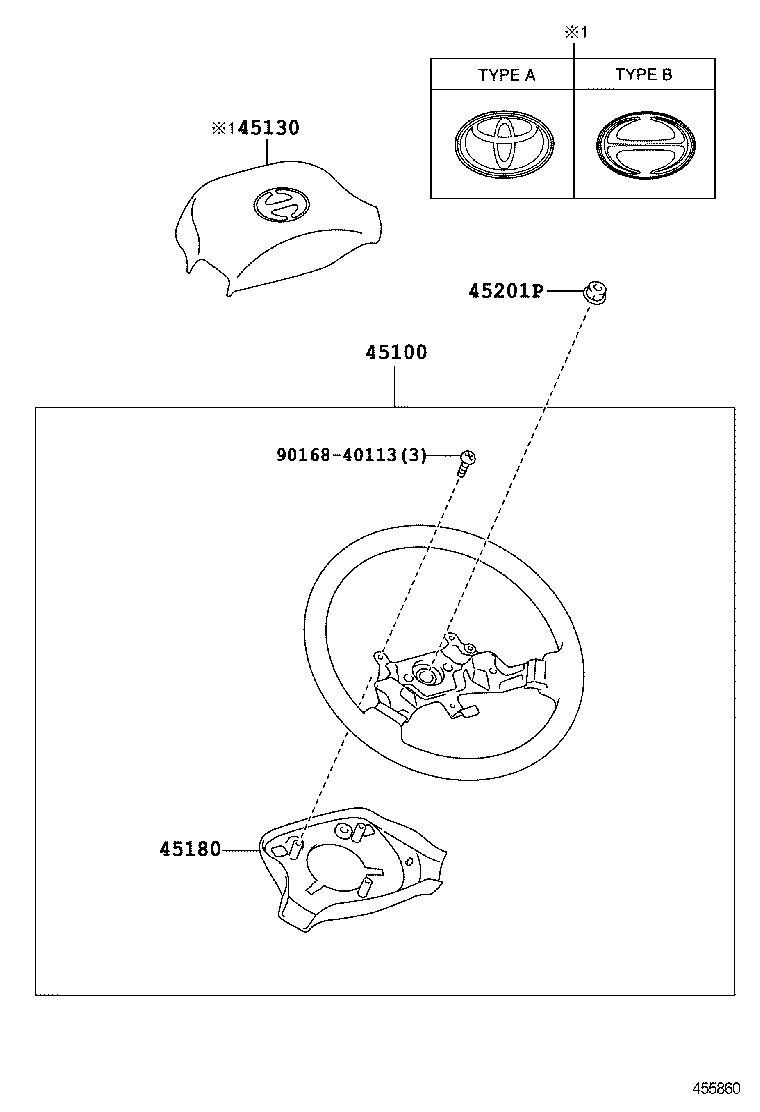  DYNA TOYOACE |  STEERING WHEEL