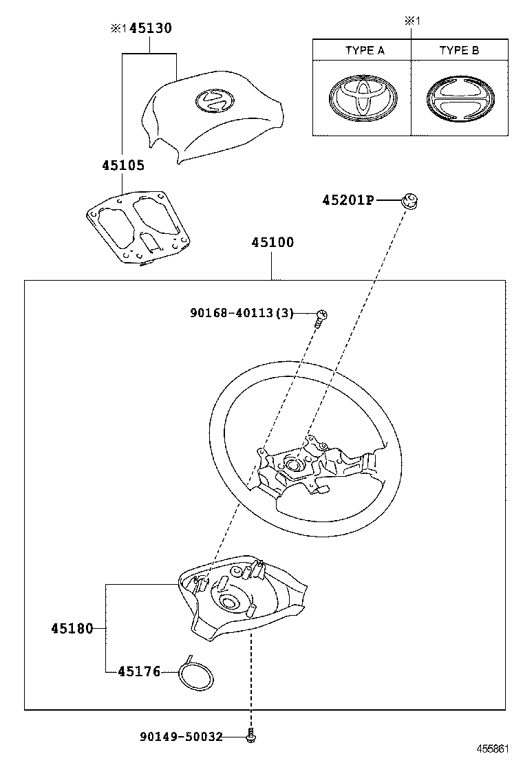 DYNA TOYOACE |  STEERING WHEEL