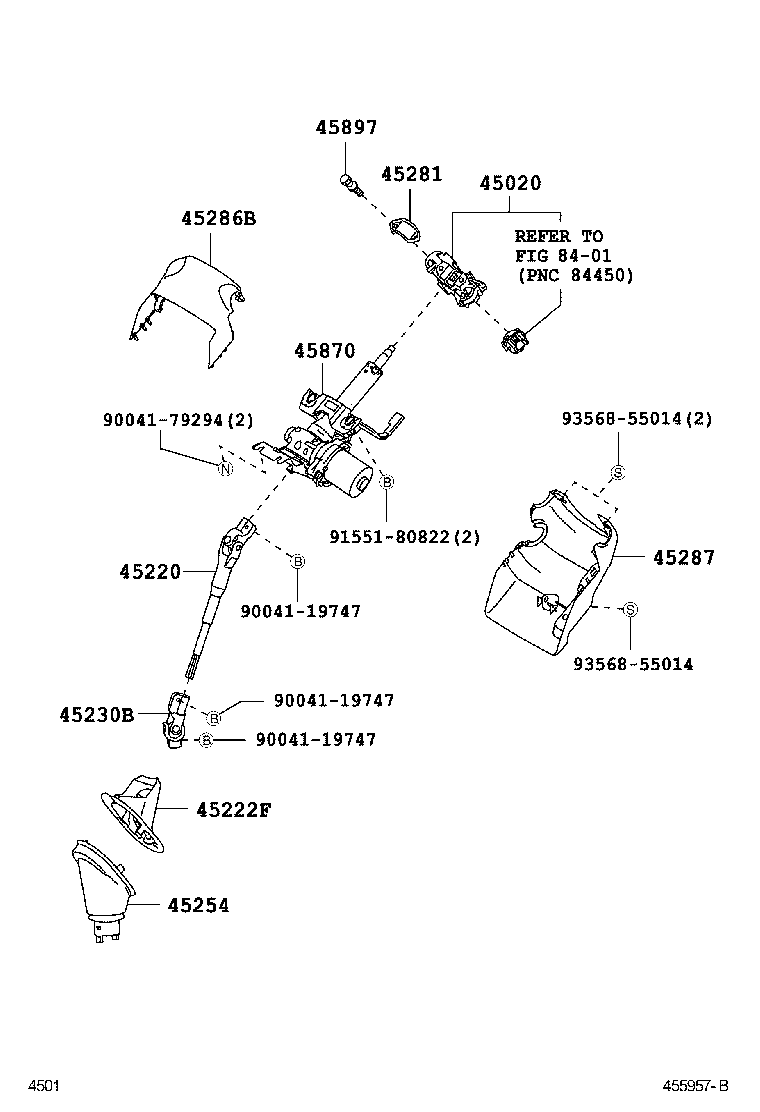  PIXIS EPOCH |  STEERING COLUMN SHAFT