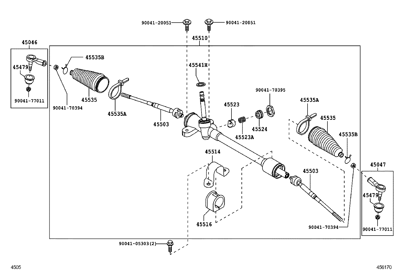  PIXIS EPOCH |  FRONT STEERING GEAR LINK