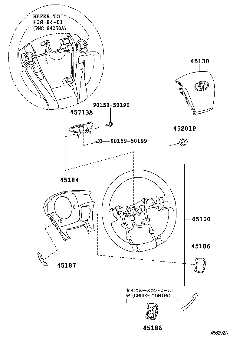  PRIUS PLUG IN HBD |  STEERING WHEEL