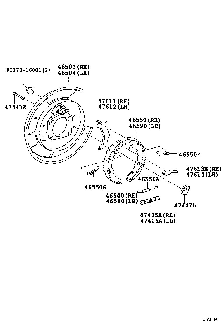  SAI |  PARKING BRAKE CABLE