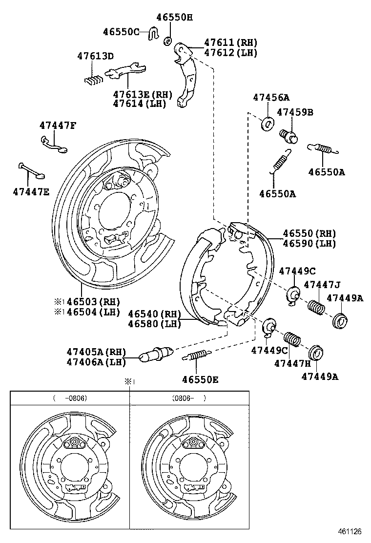  ISIS |  PARKING BRAKE CABLE