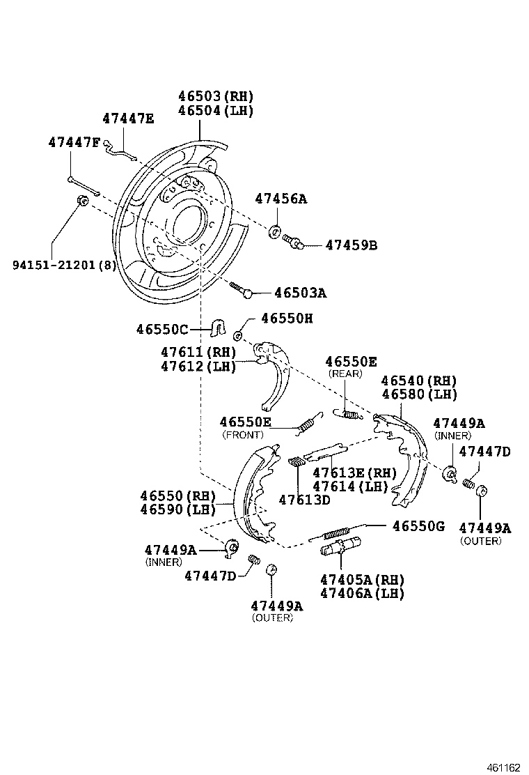  FJ CRUISER |  PARKING BRAKE CABLE