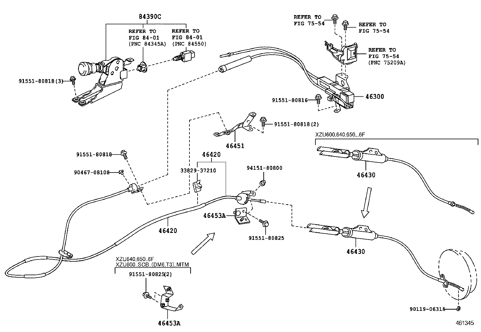  DYNA TOYOACE |  PARKING BRAKE CABLE