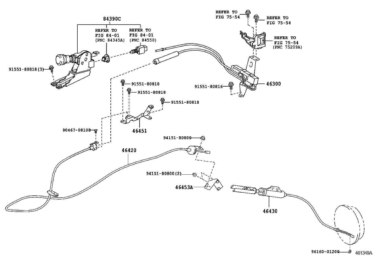  DYNA TOYOACE |  PARKING BRAKE CABLE