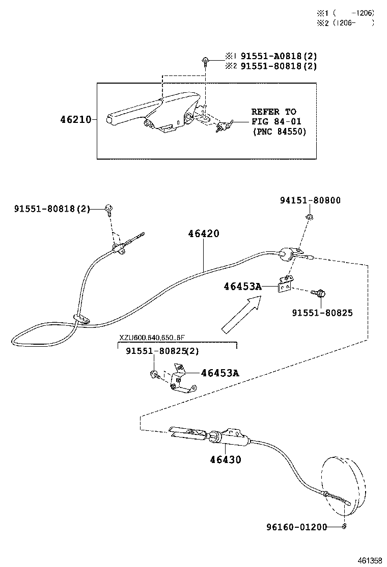  DYNA TOYOACE |  PARKING BRAKE CABLE