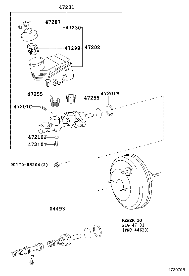  PROBOX SUCCEED |  BRAKE MASTER CYLINDER
