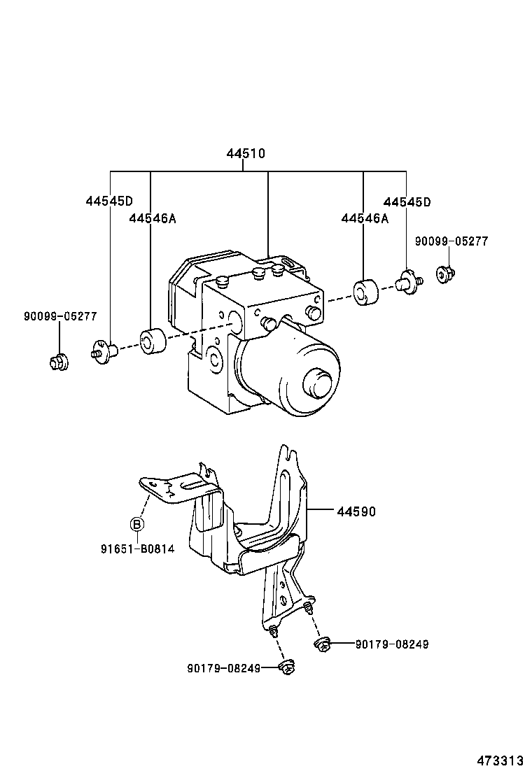  CROWN COMFORT SED |  BRAKE TUBE CLAMP