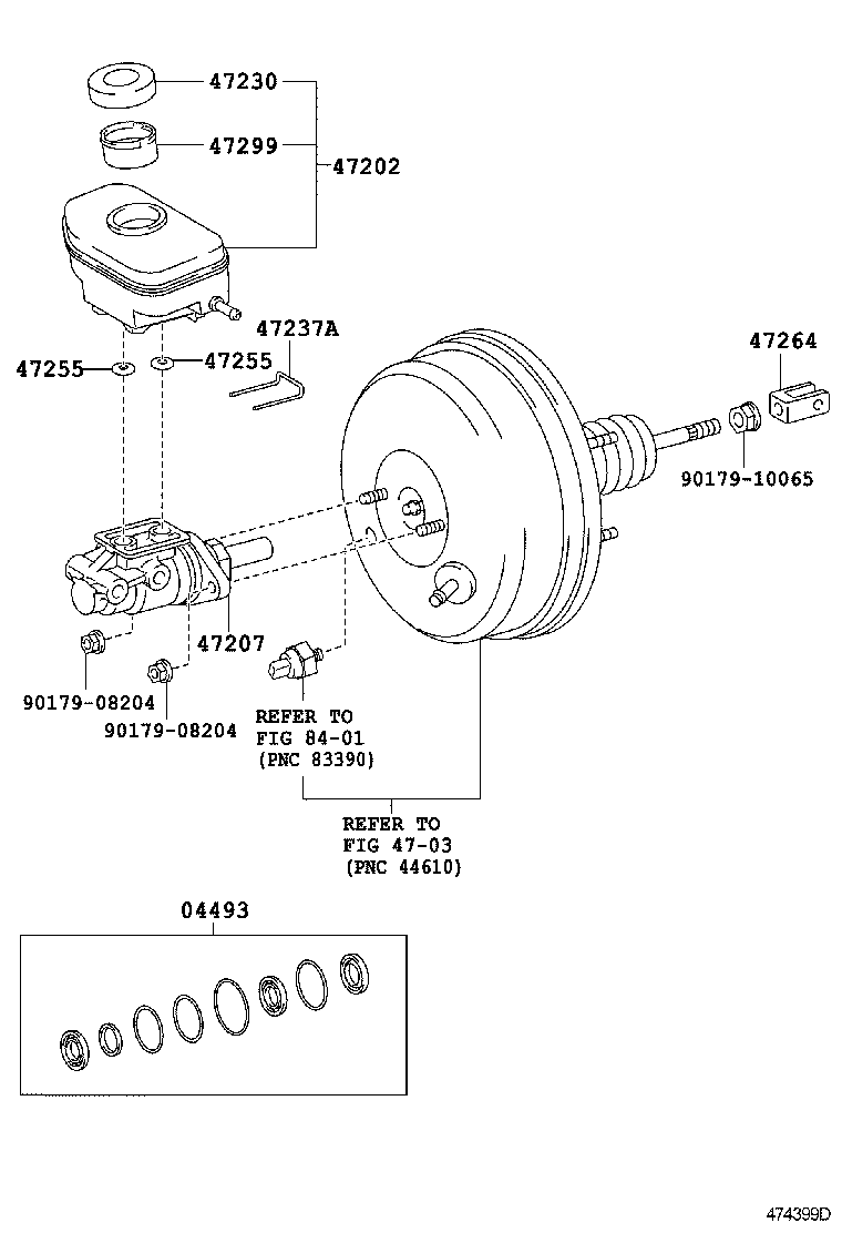  HIACE REGIUSACE |  BRAKE MASTER CYLINDER