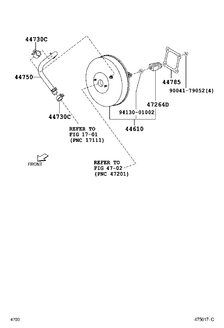  RUSH |  BRAKE BOOSTER VACUUM TUBE