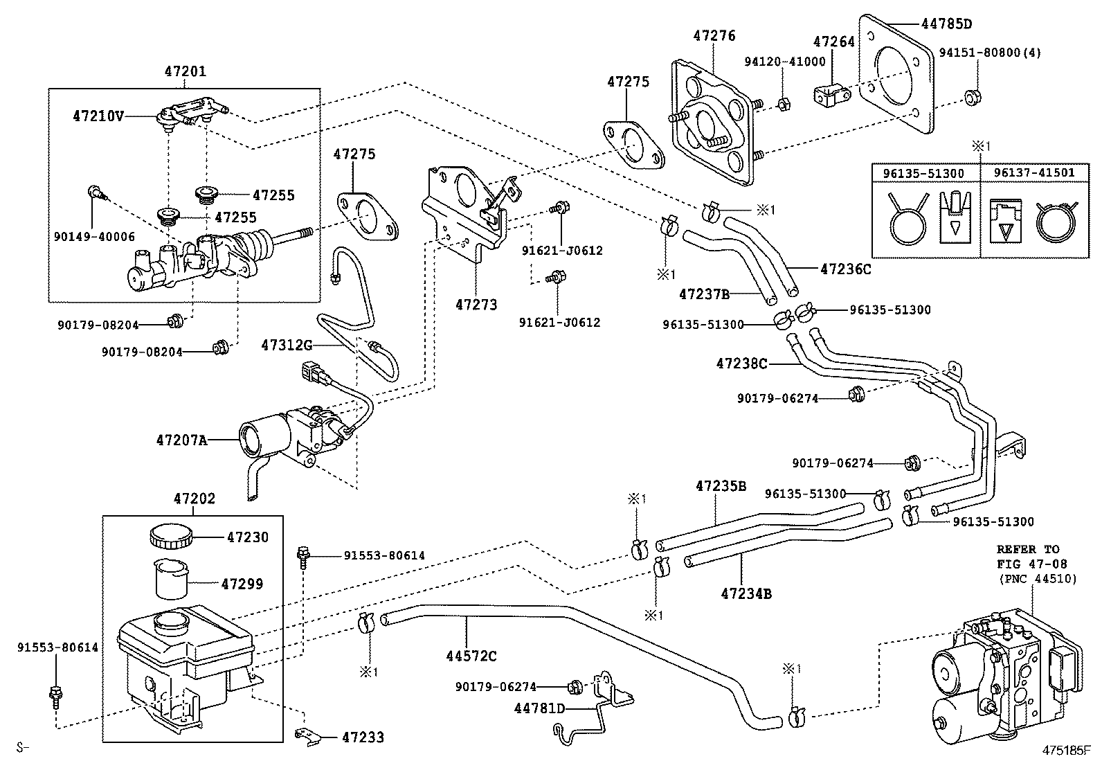  ESTIMA HYBRID |  BRAKE MASTER CYLINDER
