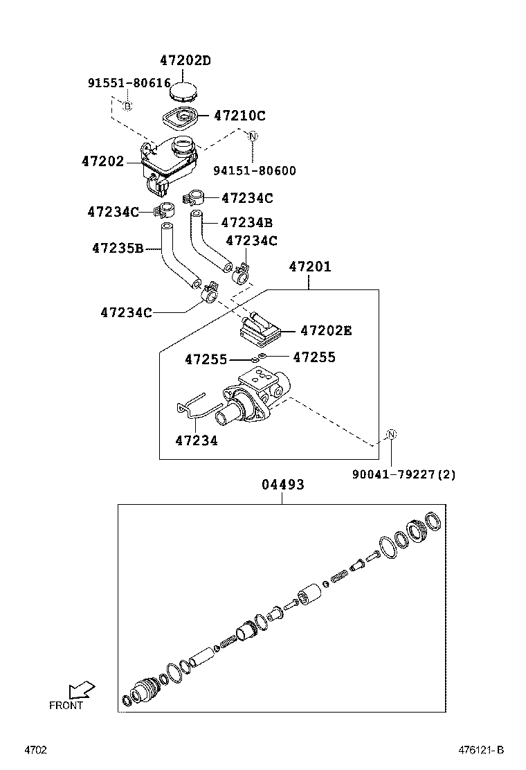  PIXIS VAN |  BRAKE MASTER CYLINDER