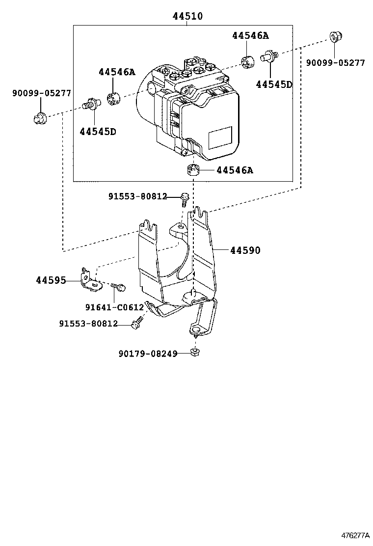  IS F |  BRAKE TUBE CLAMP